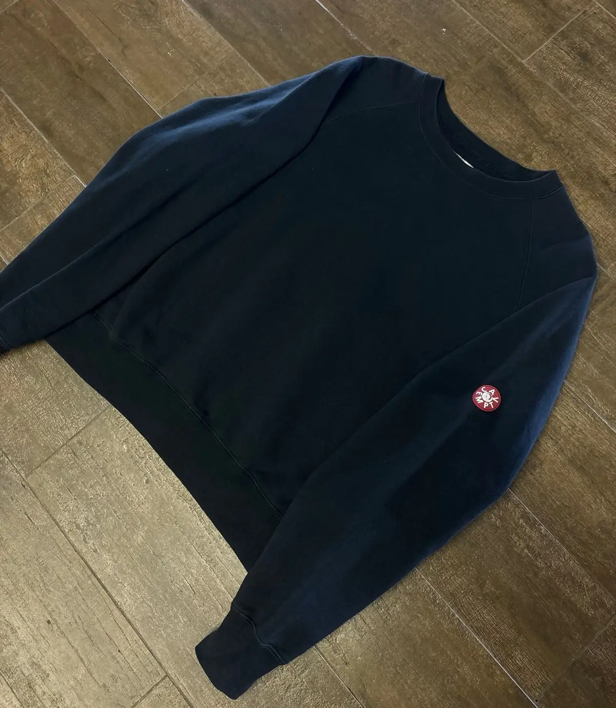 Navy Blue Crewneck Sweatshirt Size S