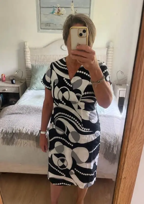 Uk brand Kaleidoscope wrap style dressSize 18