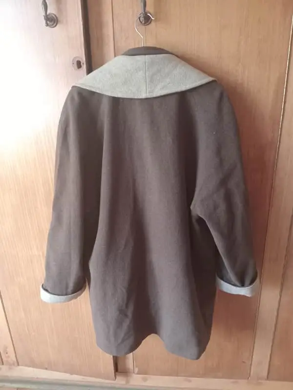 Ladies layered winter coat