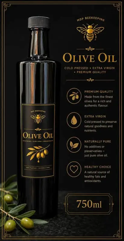 MDP Beekeeping Extra-Virgin Olive oil 750ml