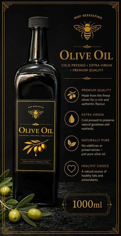 MDP Beekeeping Extra-Virgin olive oil