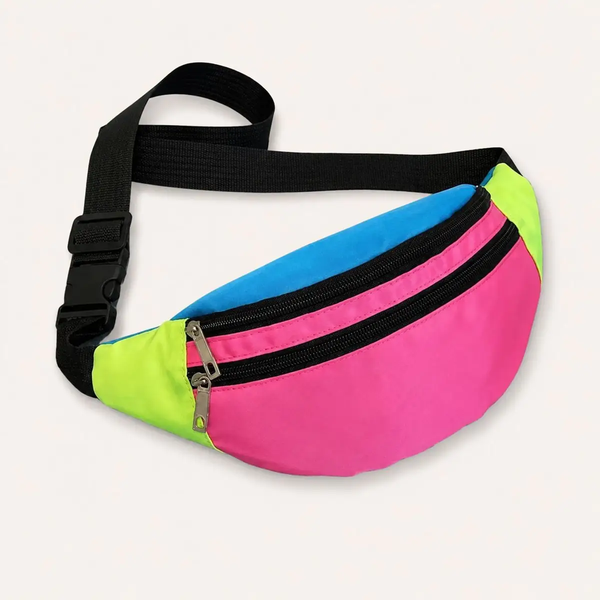 Neon Fanny Pack - Pink, Green & Blue