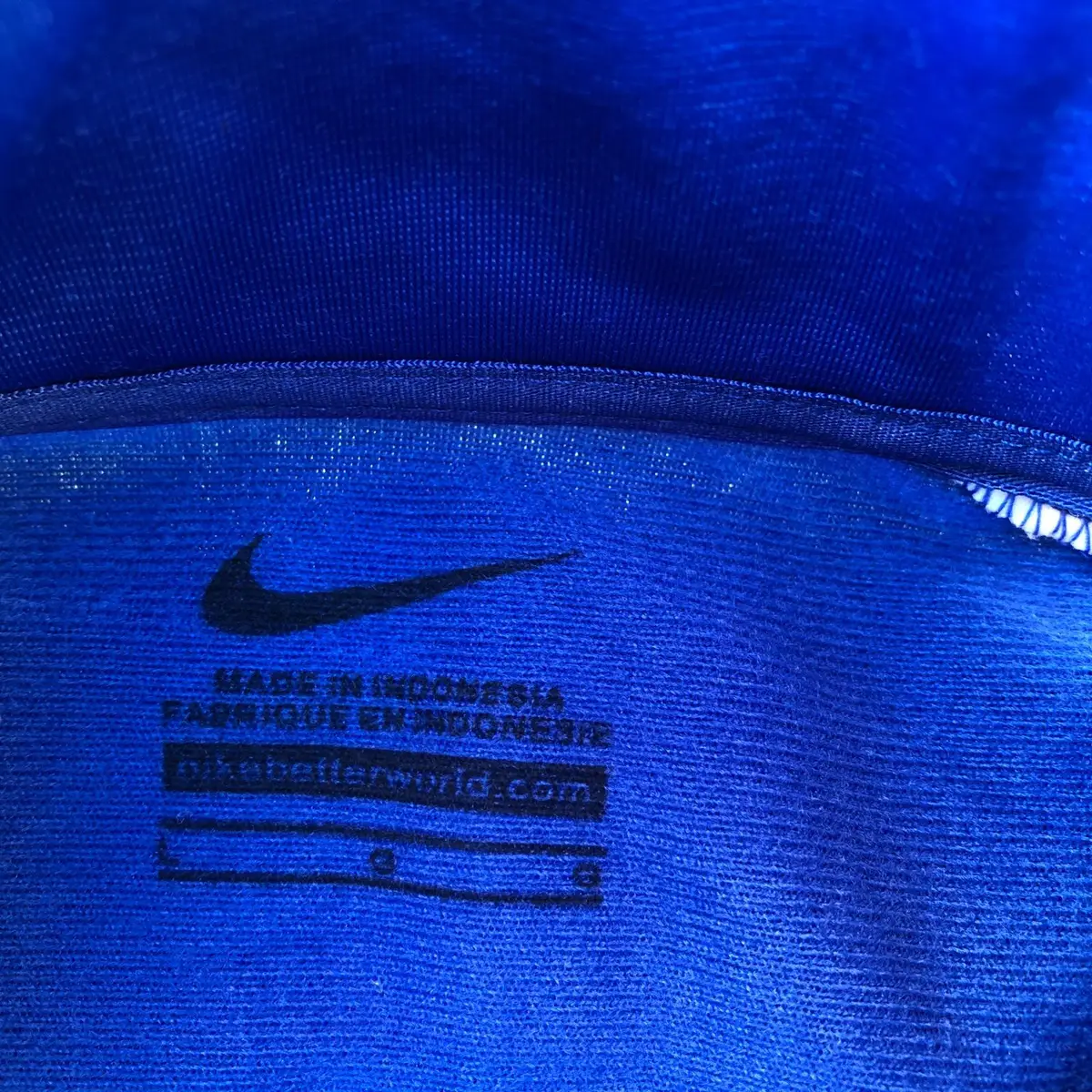 Nike Chicago Marathon Track Jacket Blue L