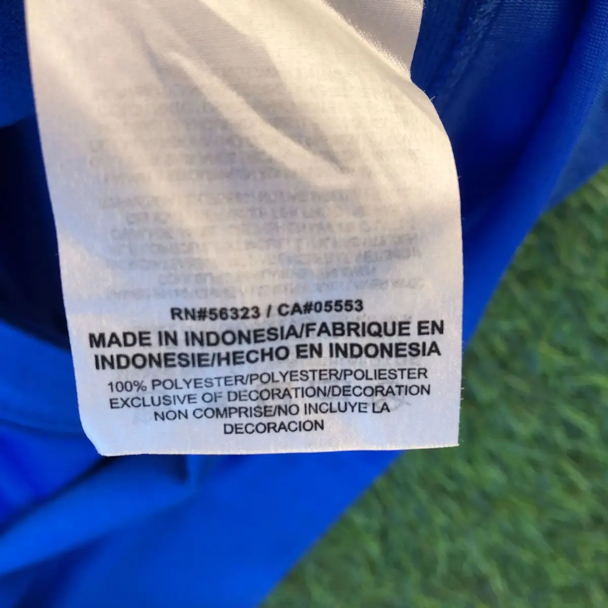 Nike Chicago Marathon Track Jacket Blue L