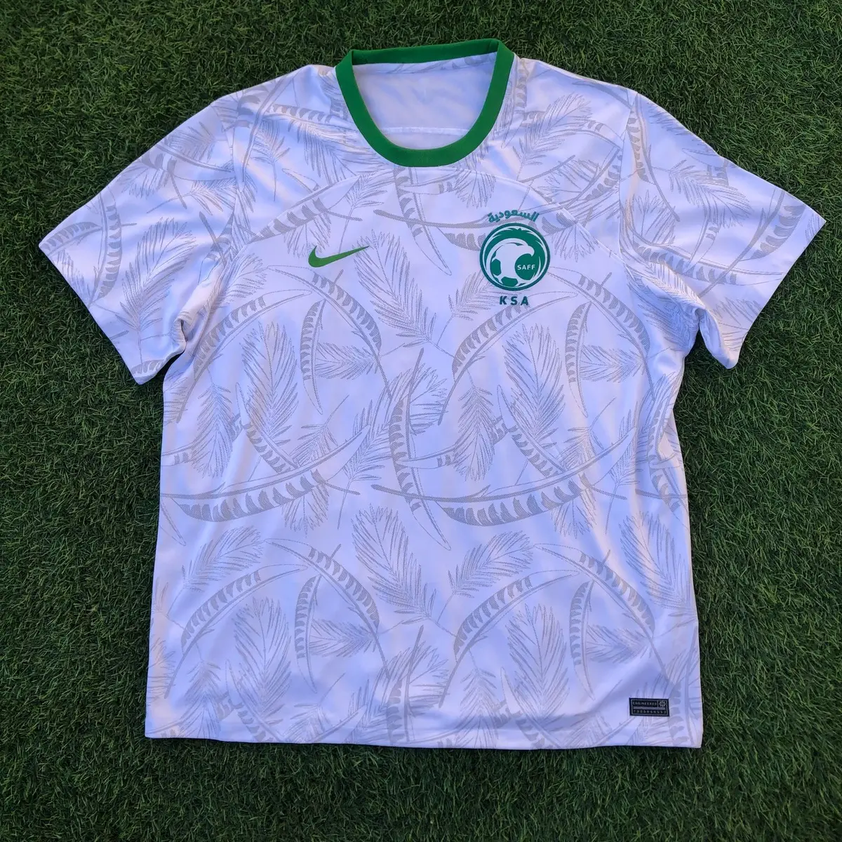 Nike Saudi Arabia National Team Jersey 2XL White