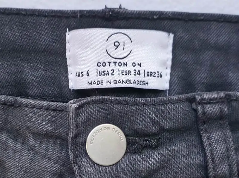 Cotton On denim skirt
