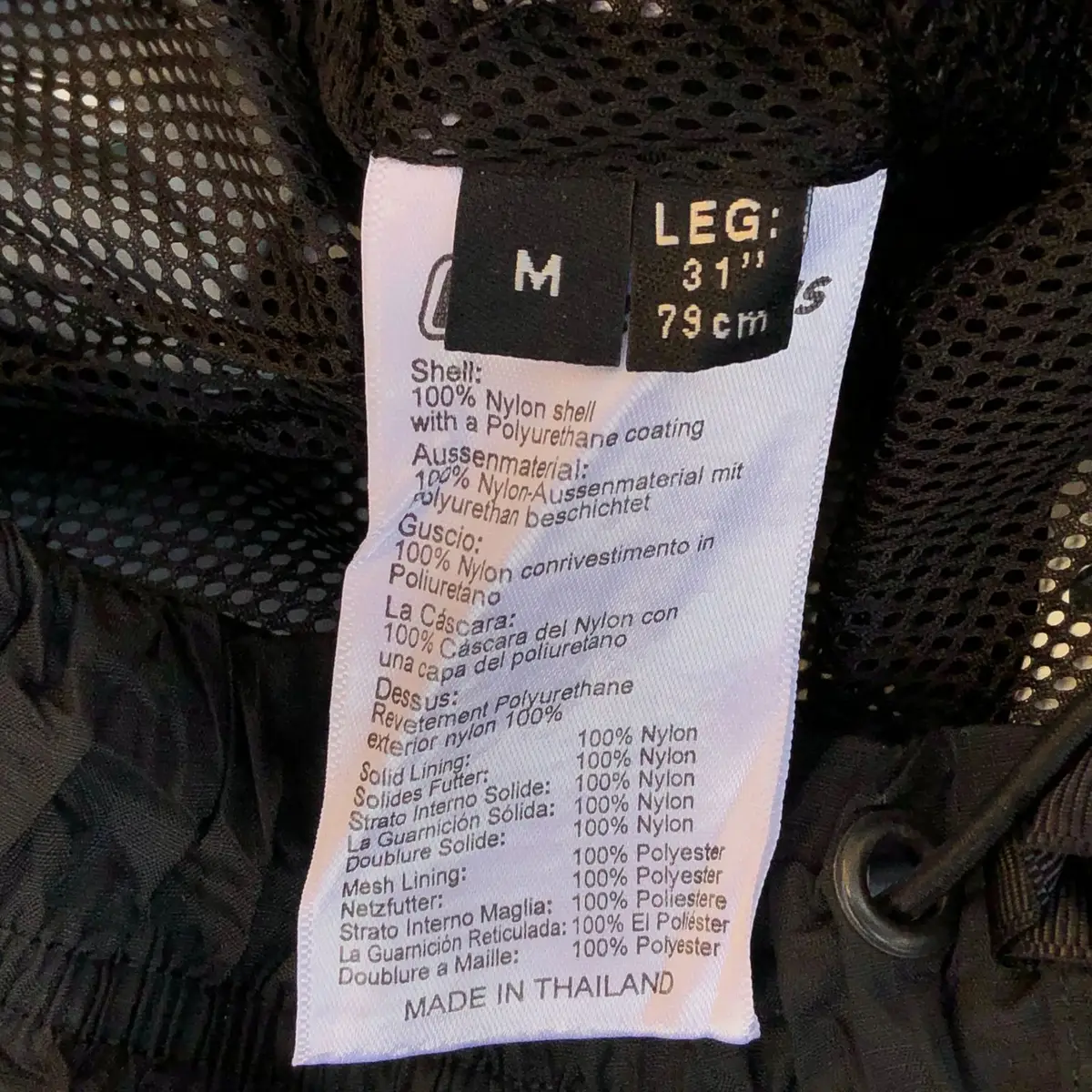 Berghaus Black Waterproof Overpants