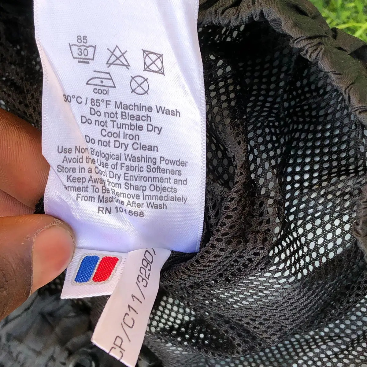 Berghaus Black Waterproof Overpants