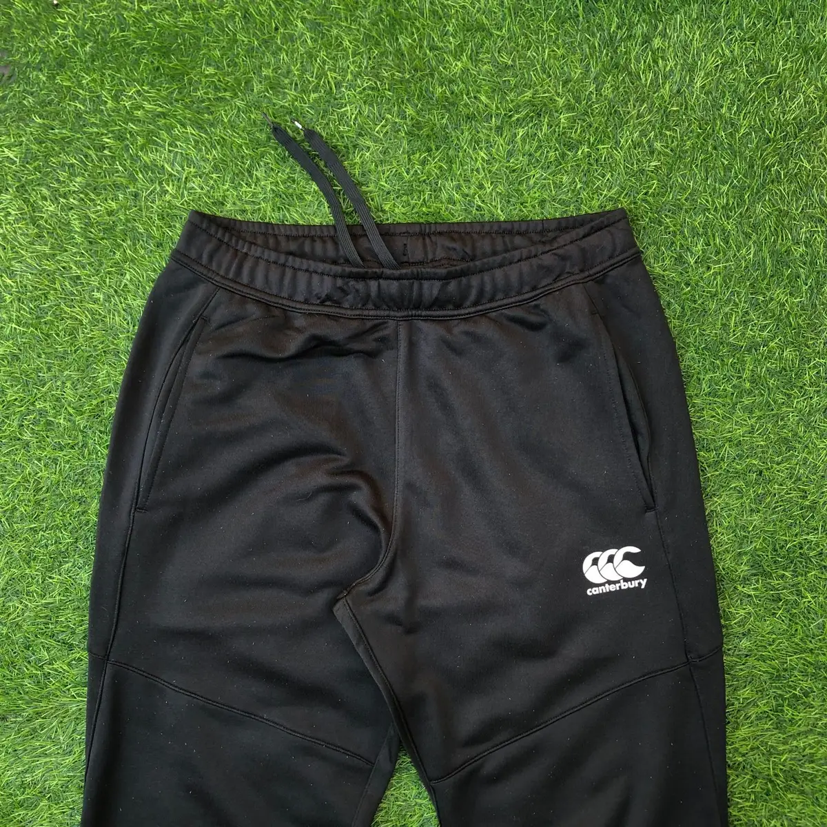 Canterbury Black Track Pants Medium
