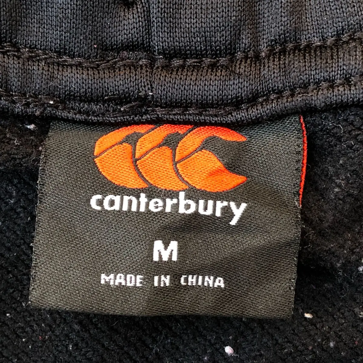 Canterbury Black Track Pants Medium