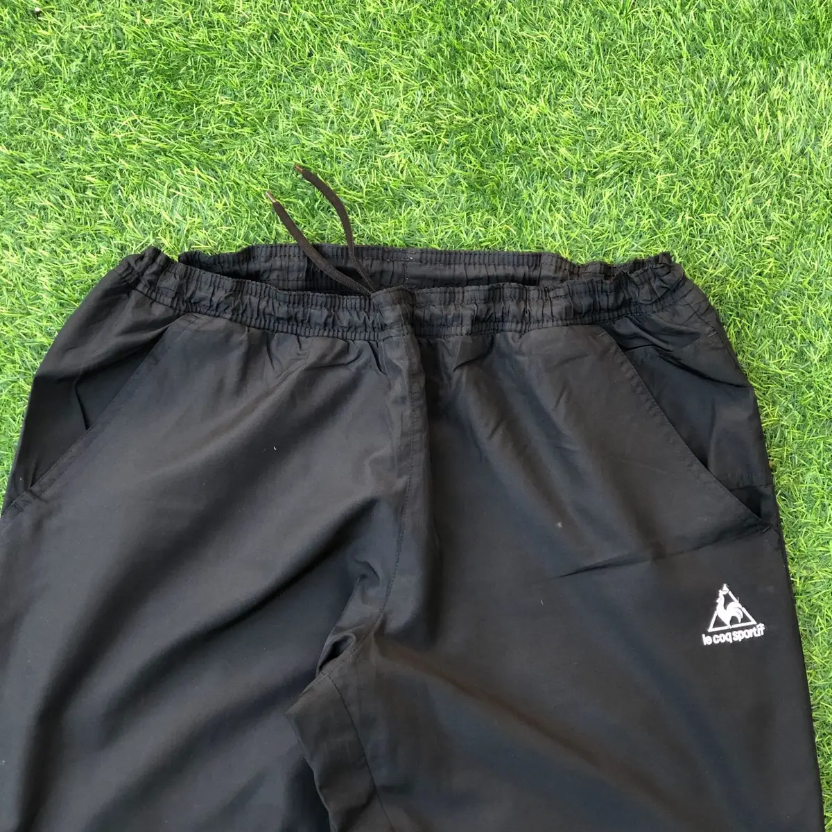 Le Coq Sportif Black Track Pants