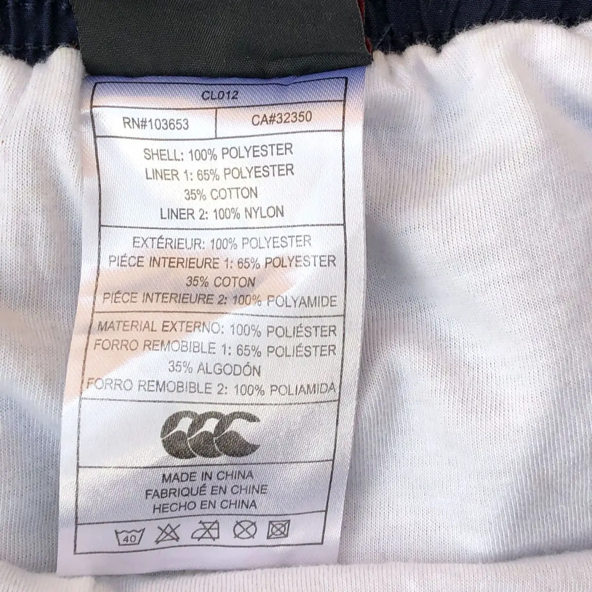 Canterbury Navy Track Pants