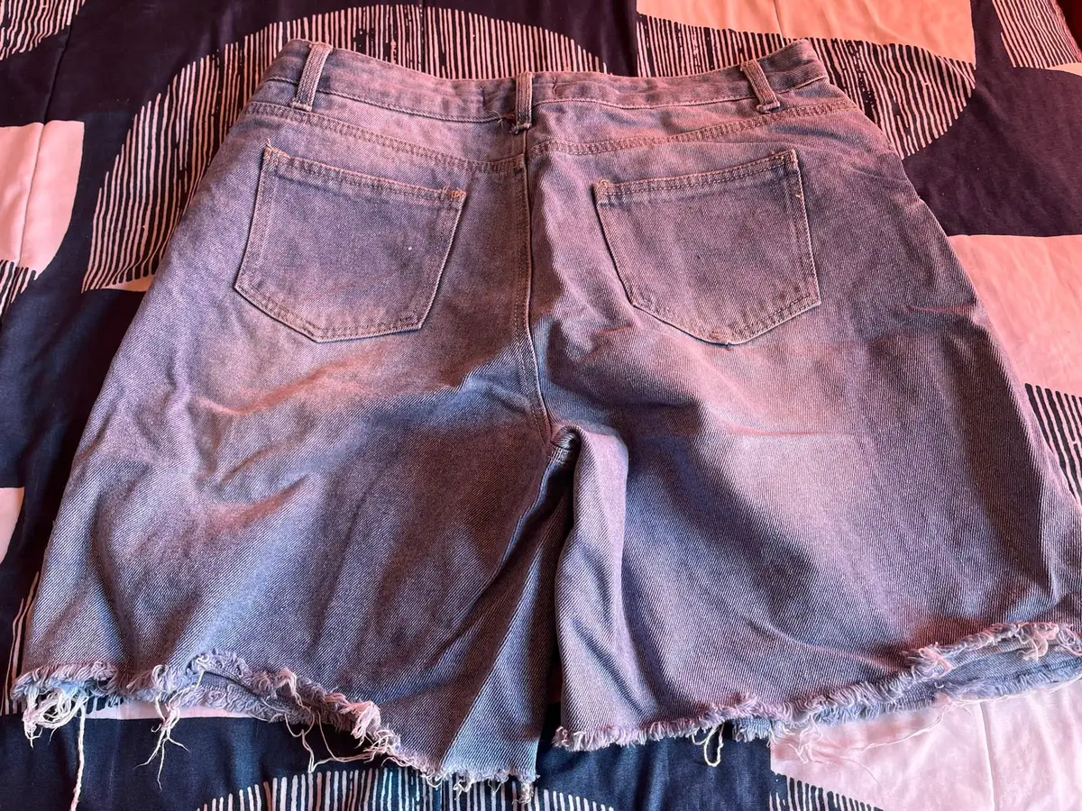 Mr Price Light Wash Denim Shorts Size 40