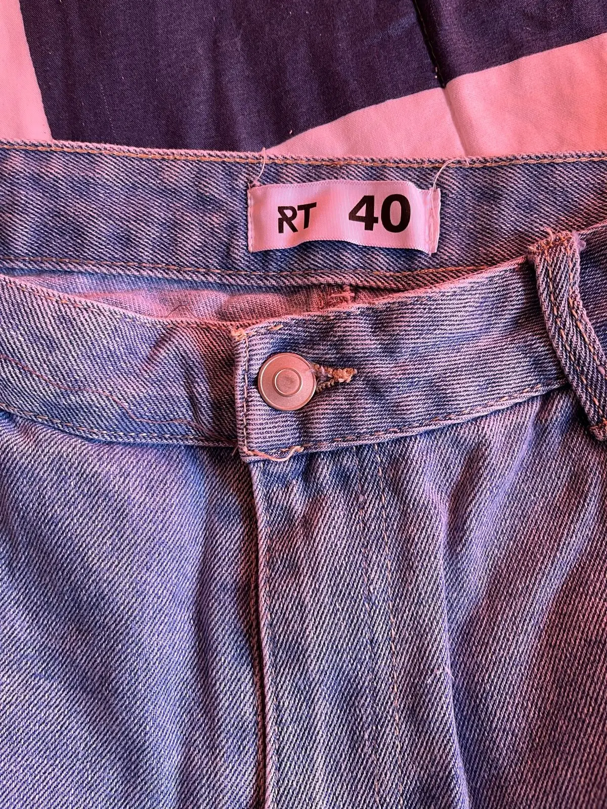 Mr Price Light Wash Denim Shorts Size 40