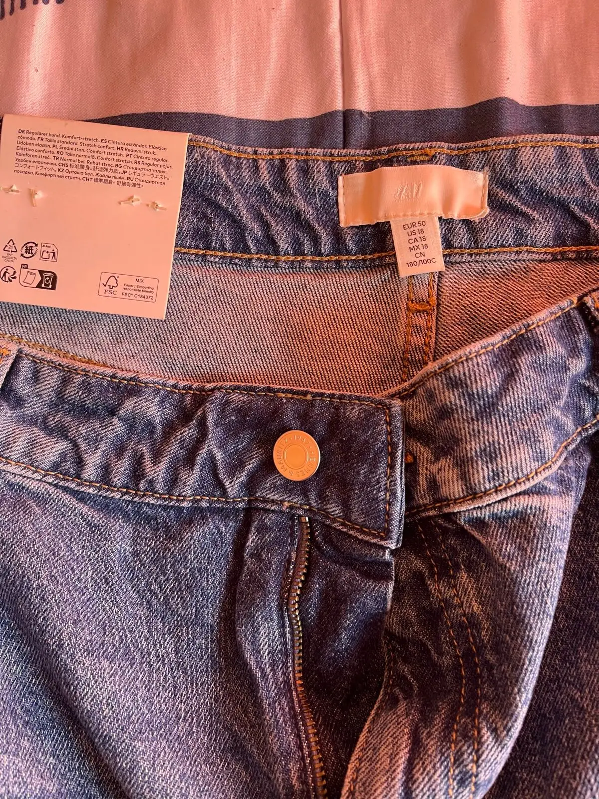 H&M Blue Denim Shorts