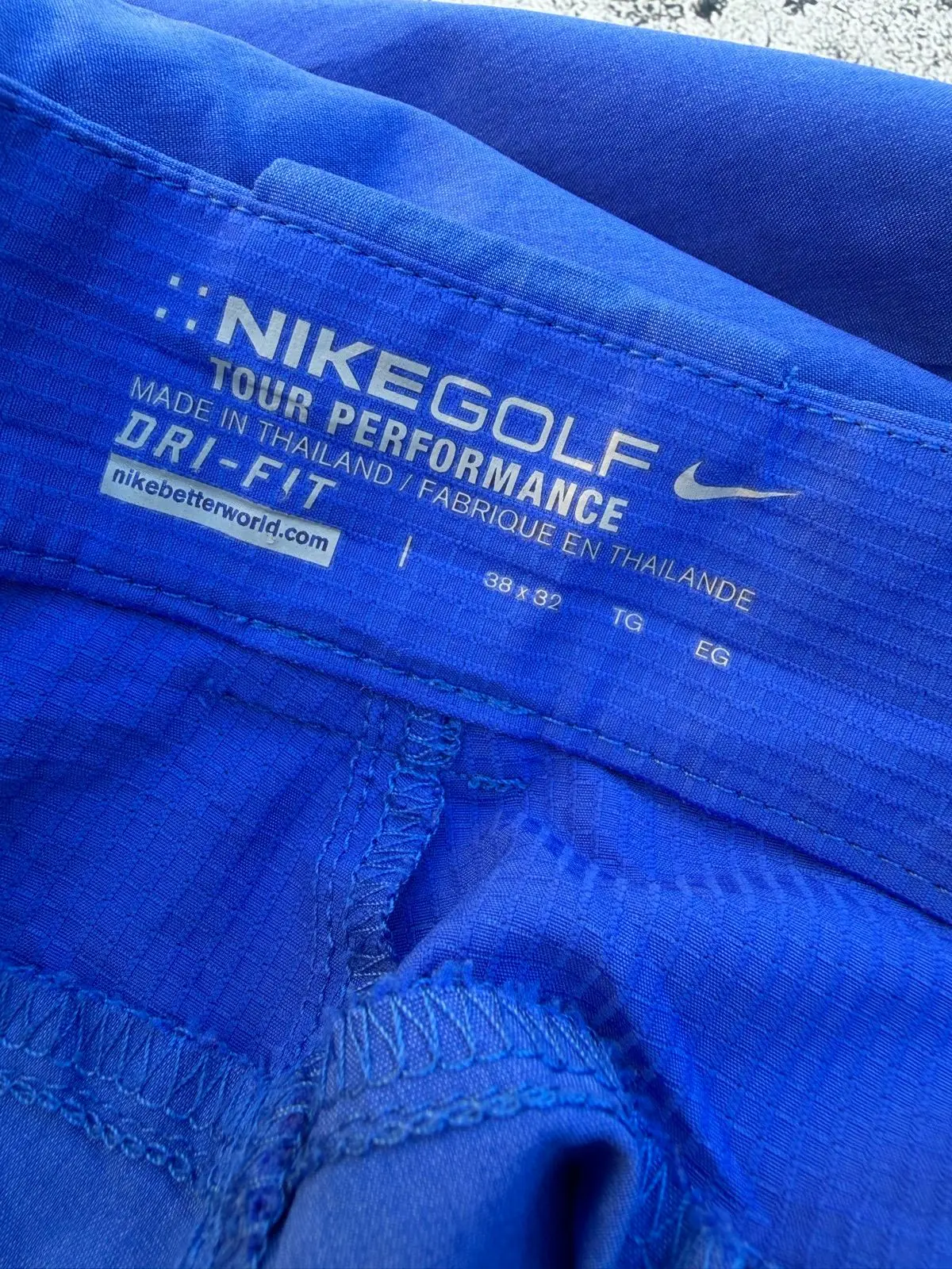 Nike Golf Tour Performance Blue Trousers