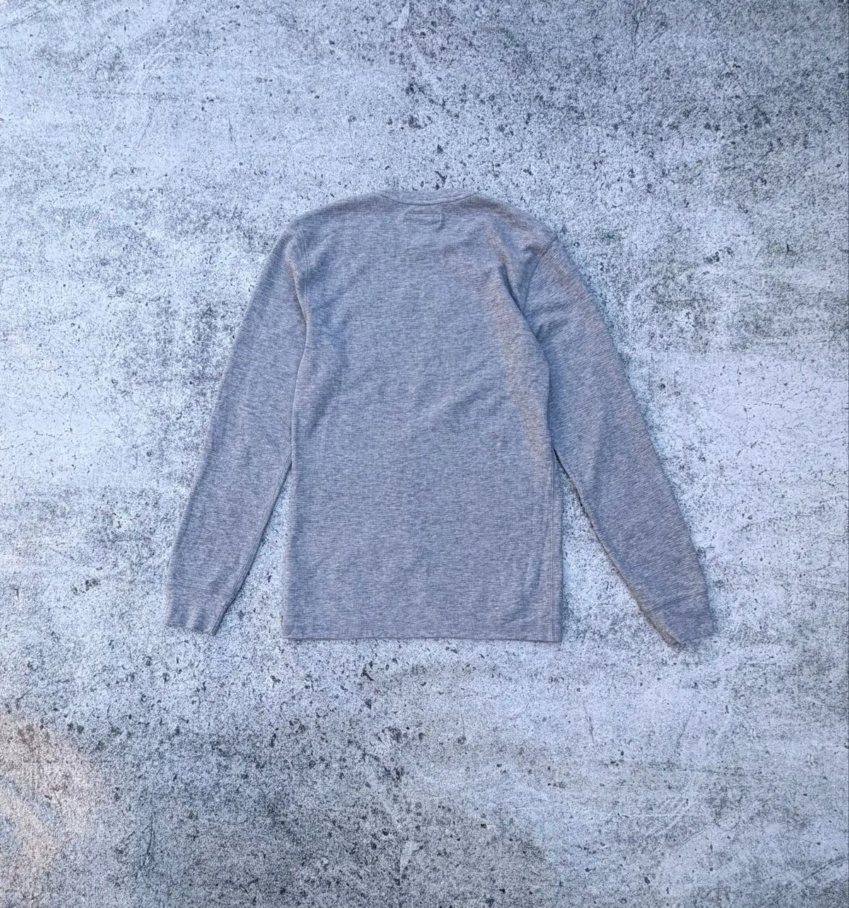 Polo Ralph Lauren Ski Bear Waffle Thermal Top Grey