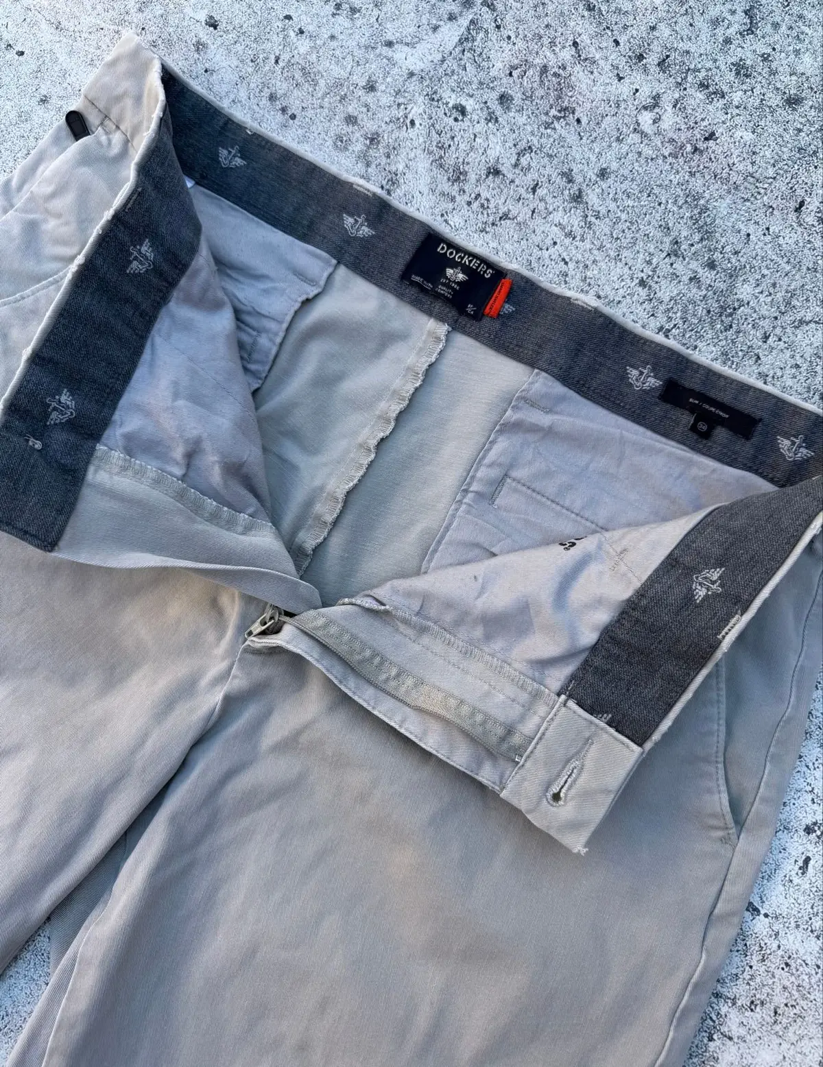 Dockers Smart 360 Flex Slim Khaki Pants Size 34