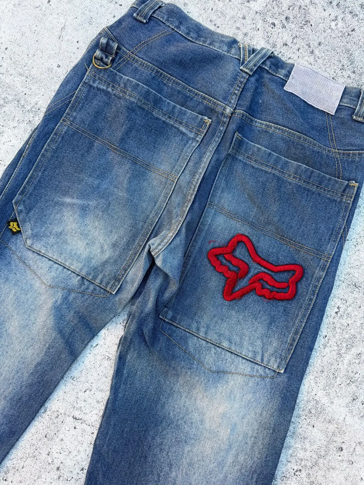 Vintage Fox Racing Vintage Denim Jeans Blue