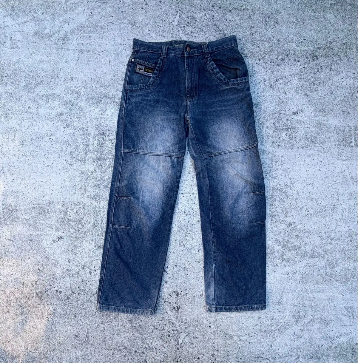Fox Racing Vintage Denim Jeans Blue
