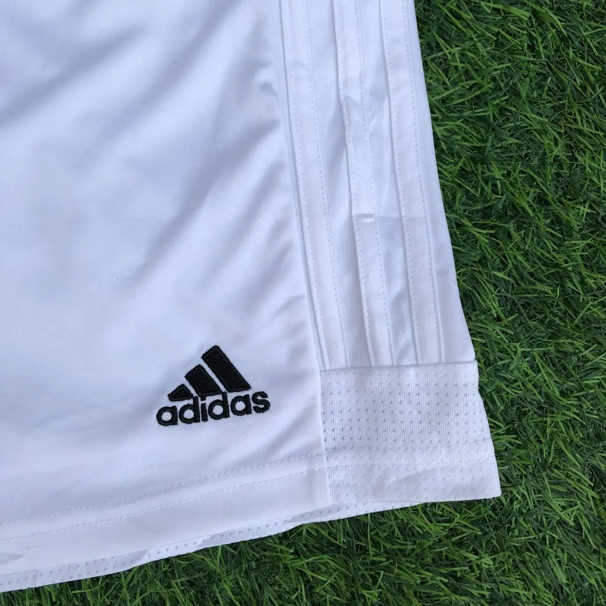 Adidas White Sports Shorts