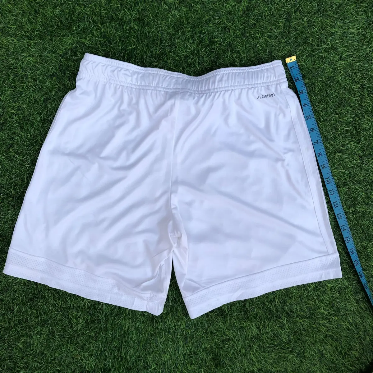 Adidas White Sports Shorts