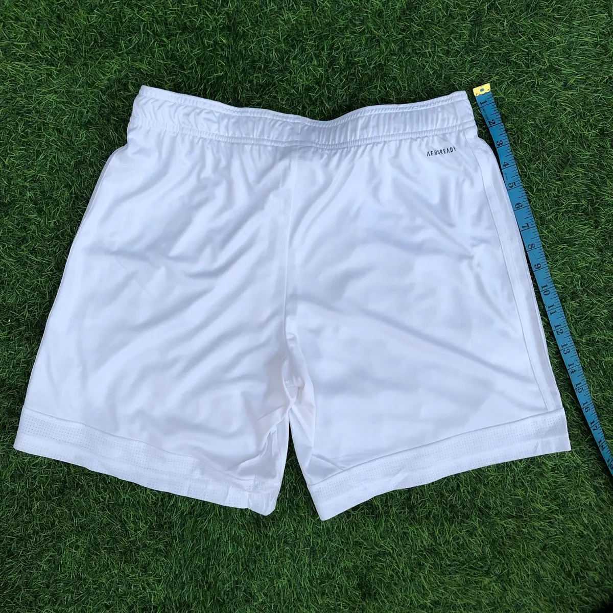 Adidas White Sports Shorts
