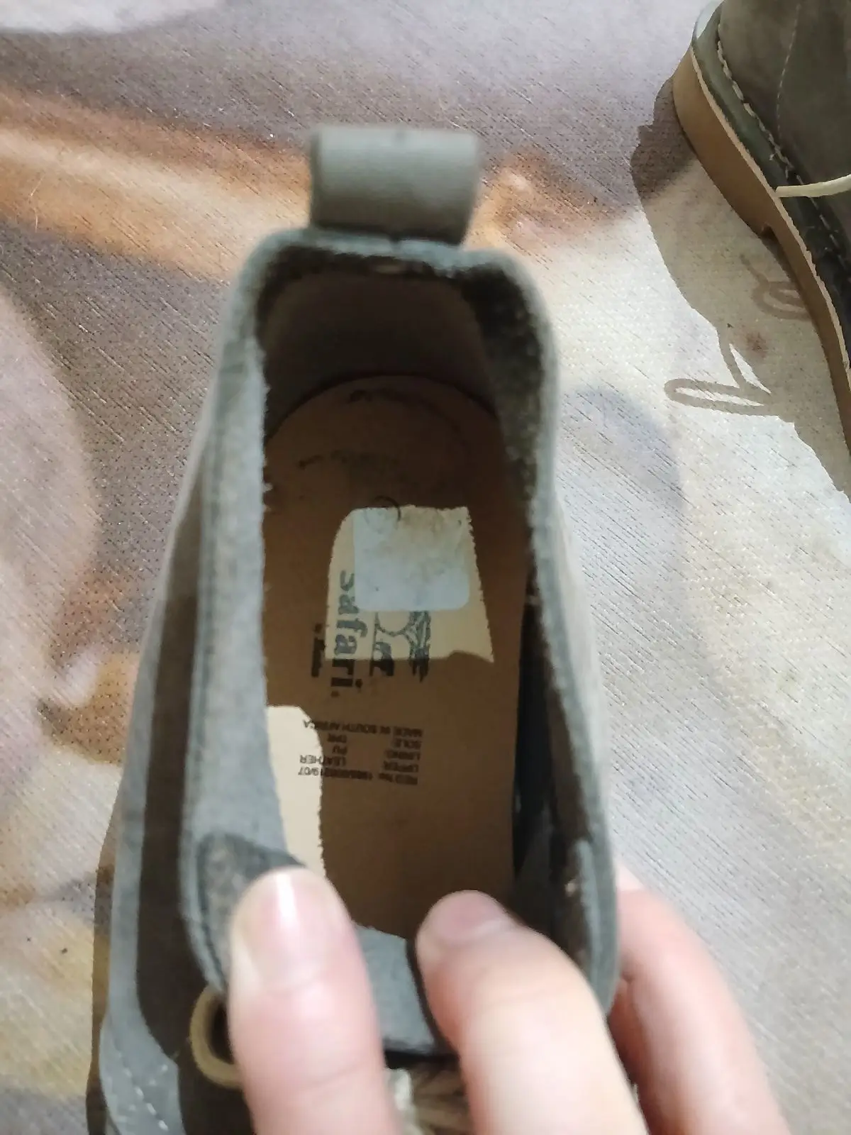 Grey Suede Desert Boots