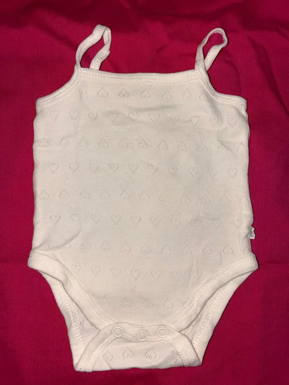 White Baby Vest Onesie