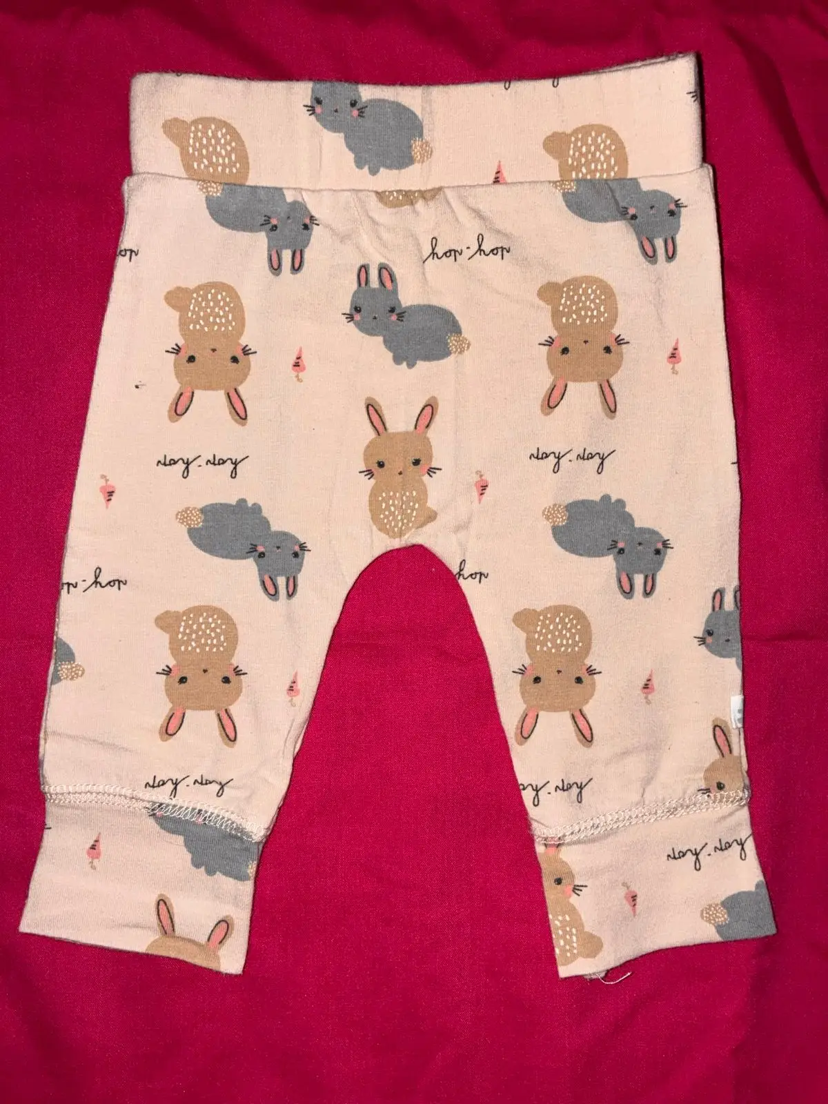 Woolworths Baby Bunny Print Outfit Set