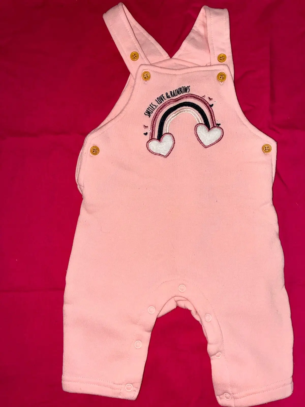 Pink I Am Loved Tutu Bodysuit and Leggings Set