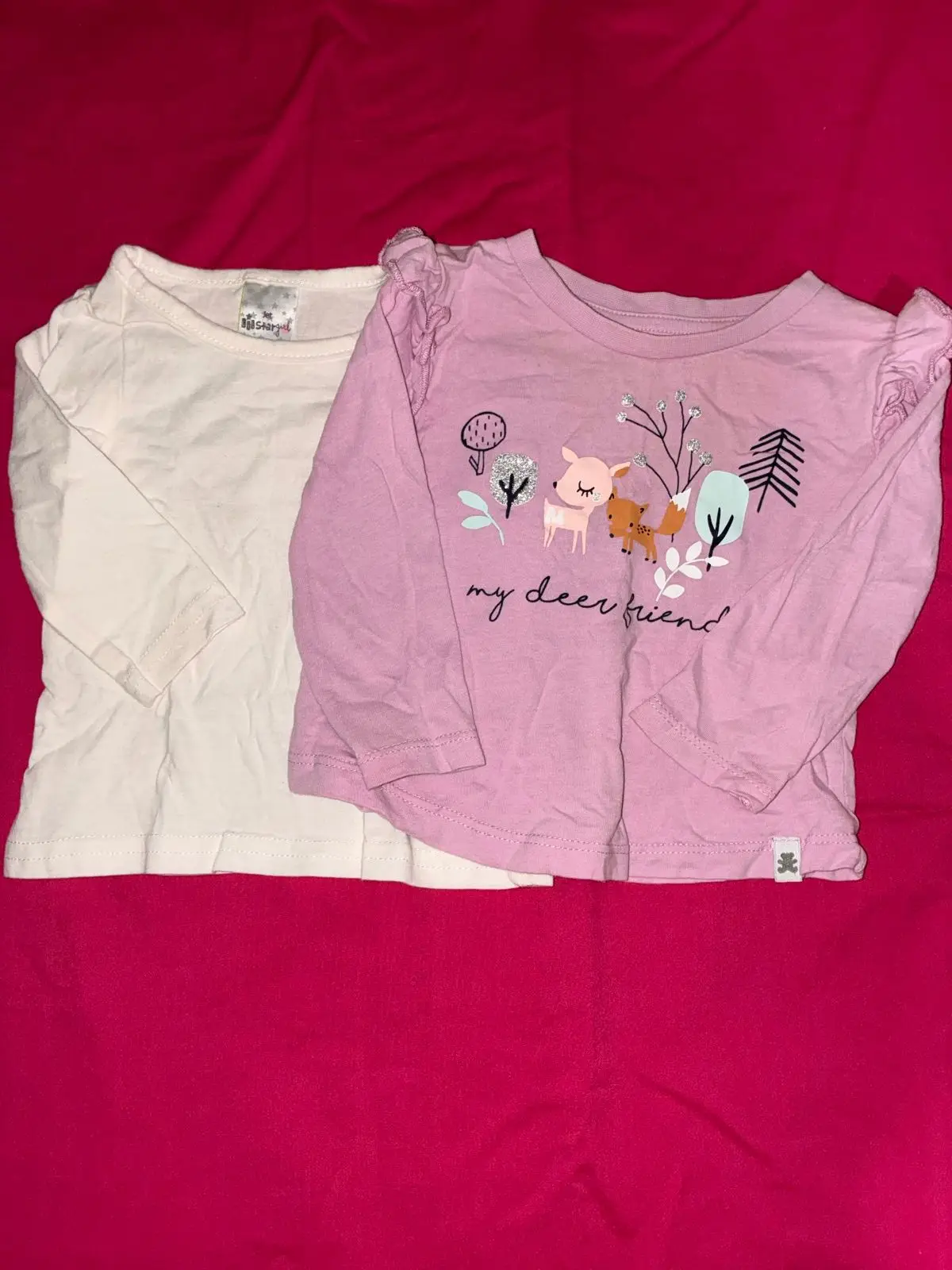Jet Stargirl White Long Sleeve Top