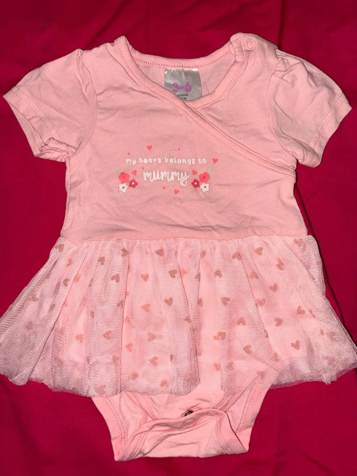Baby Girl Light Green Romper