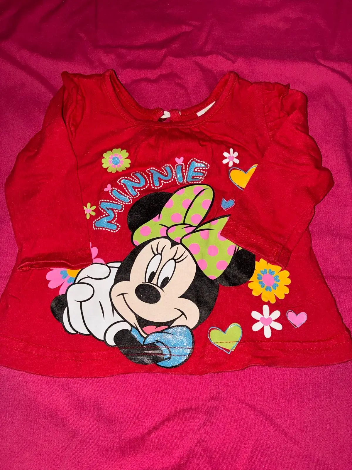 Jet Baby Stargirl Pink Long-Sleeve Top
