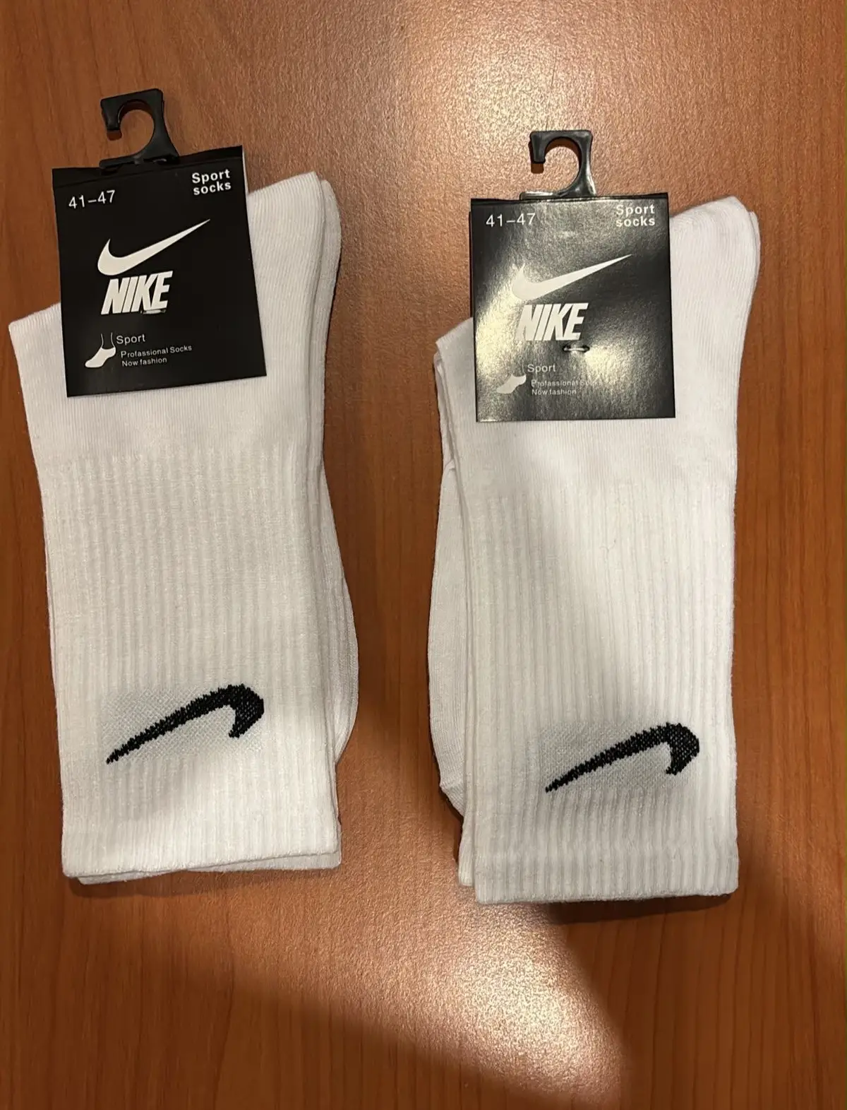 Nike White Crew Sport Socks Size 41-47