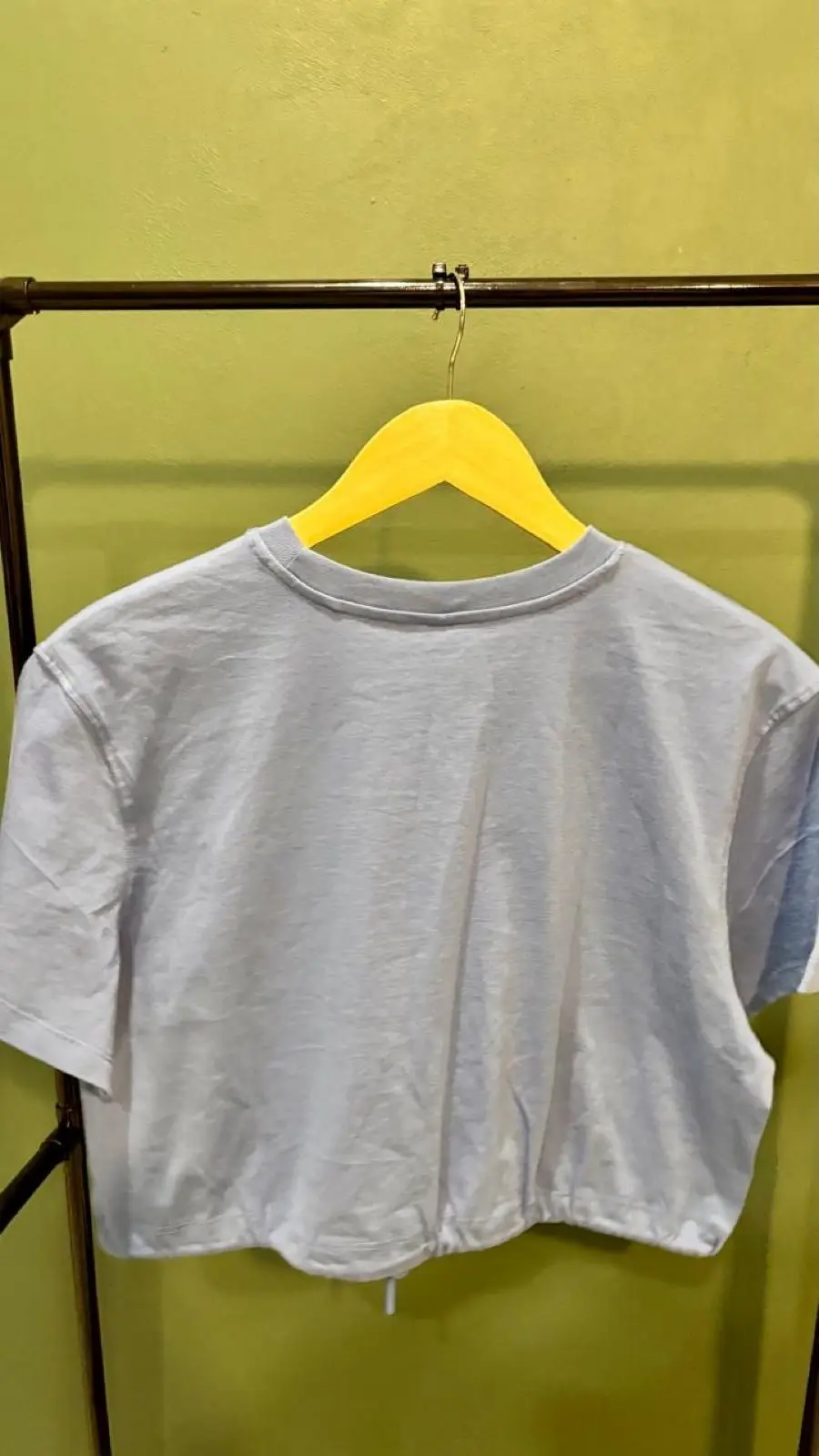 Cotton On Sport Club Crop T-Shirt Blue