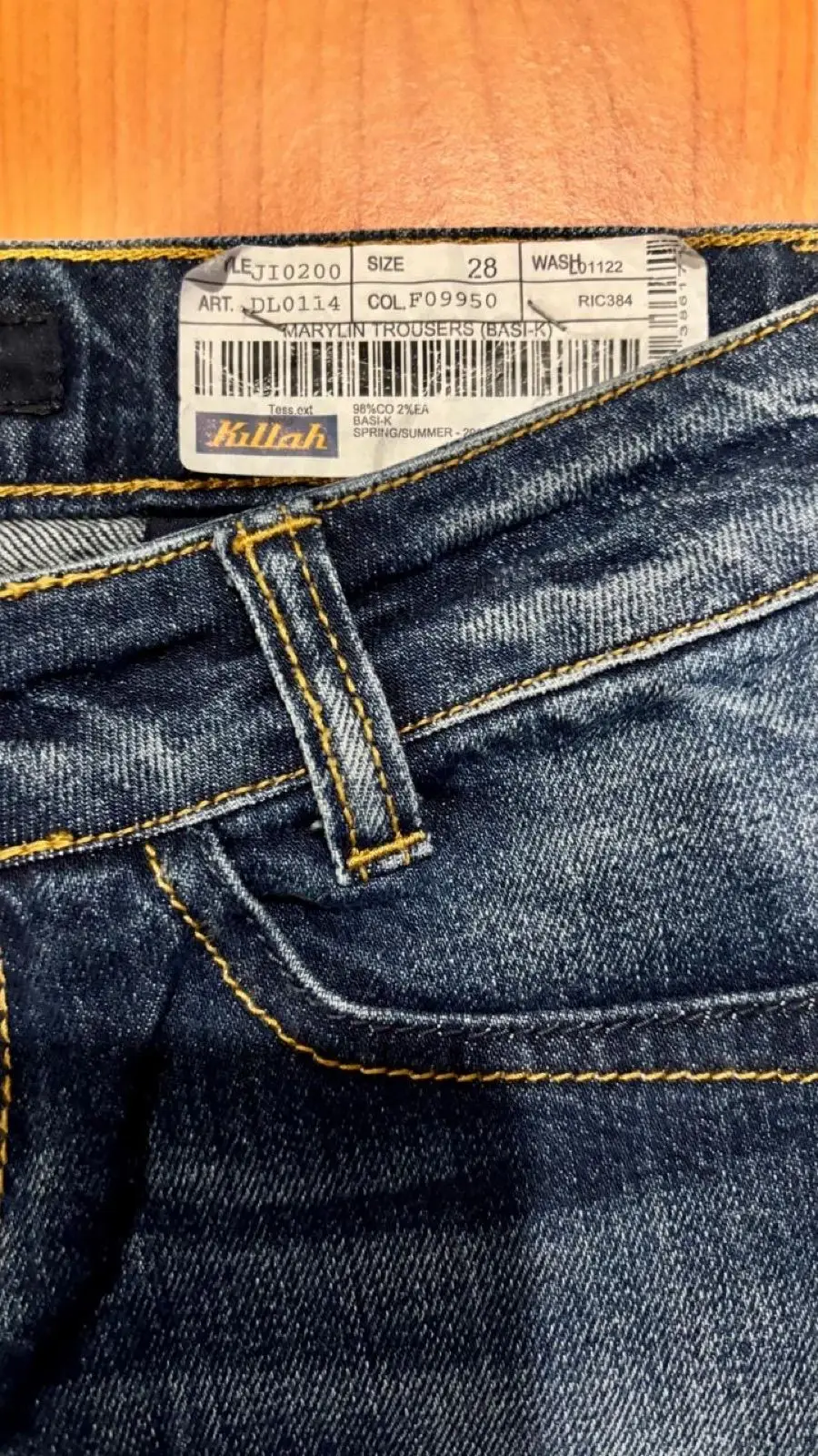 Killah Rag Flake Denim Jeans