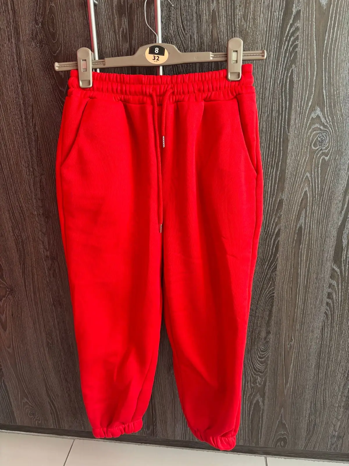 Shein Red Sweatpants