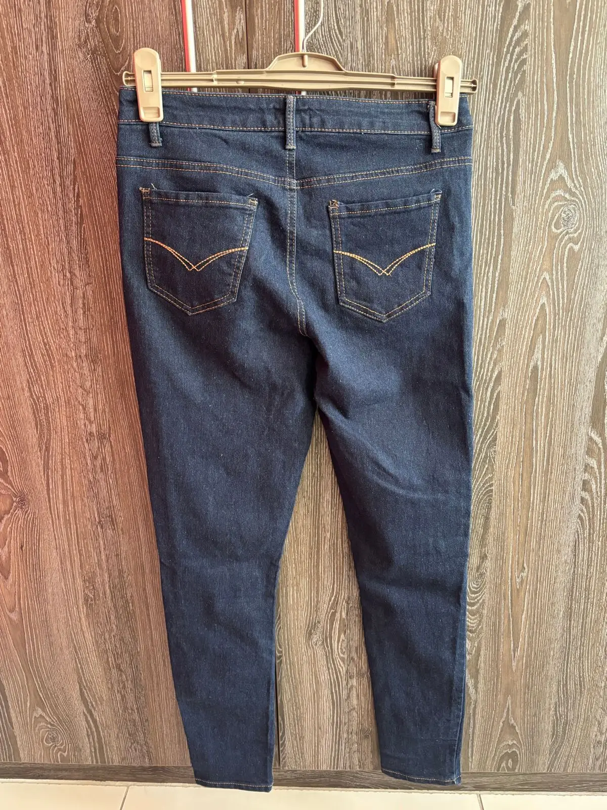 Network Denim Dark Blue Skinny Jeans Size 32