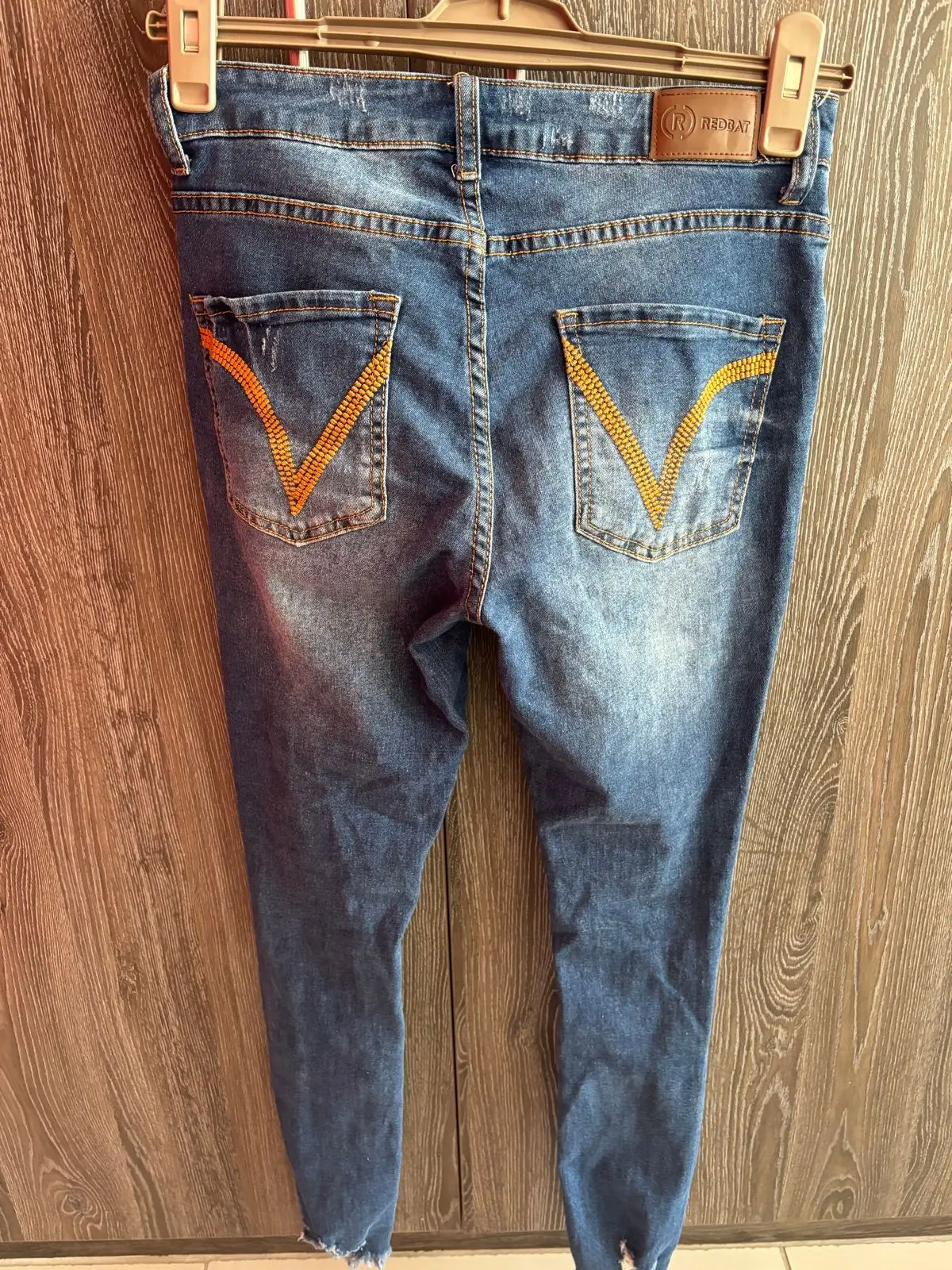 Redbat Distressed Blue Denim Jeans