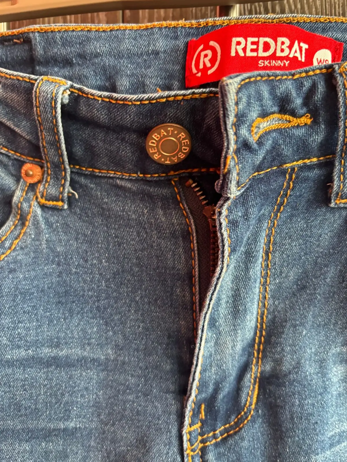 Redbat Distressed Blue Denim Jeans