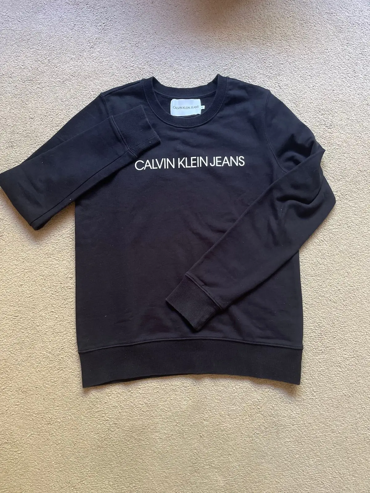 Calvin Klein Jeans Black Sweatshirt