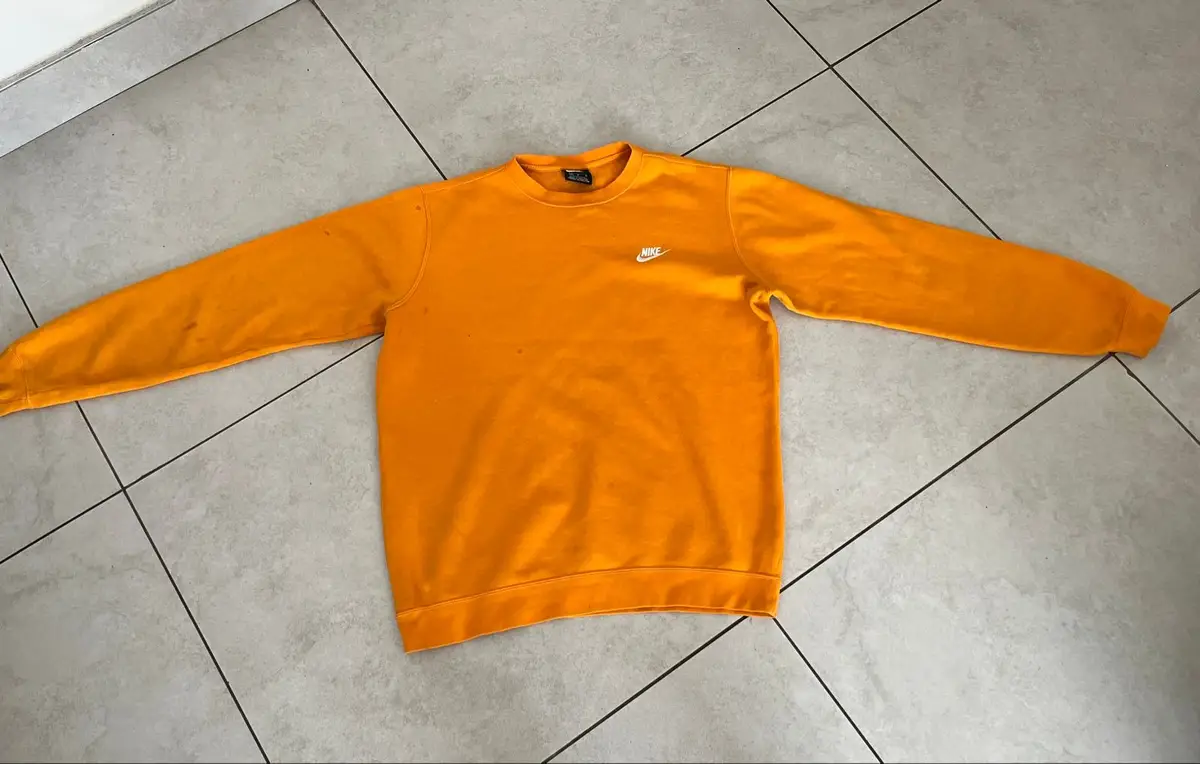 Nike Orange Crewneck Sweatshirt