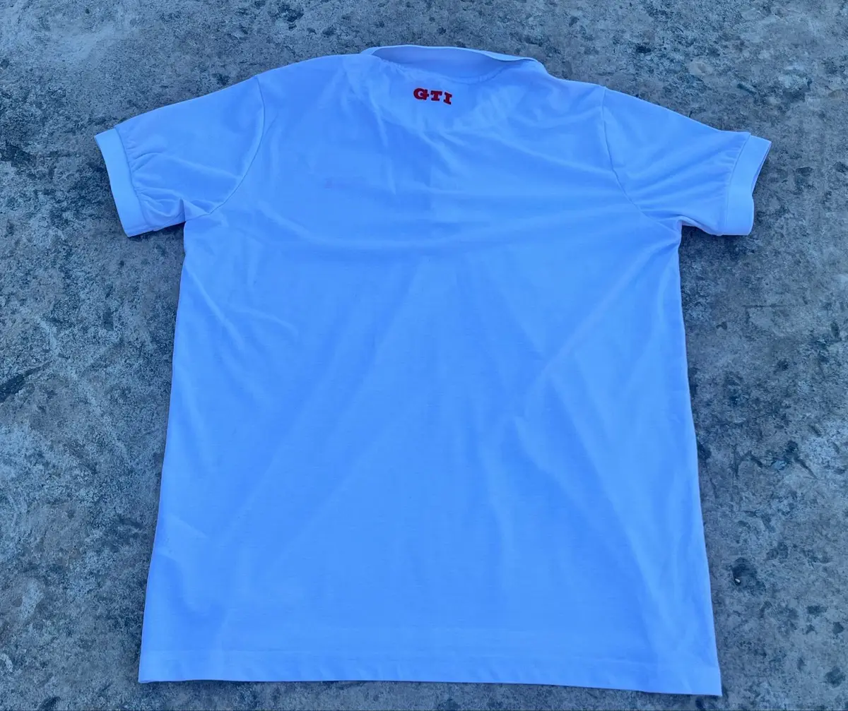 Volkswagen GTI White Polo Shirt