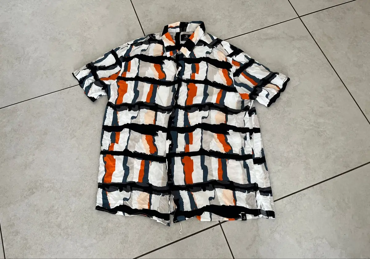 Edgars Short Sleeve Abstract Print Shirt