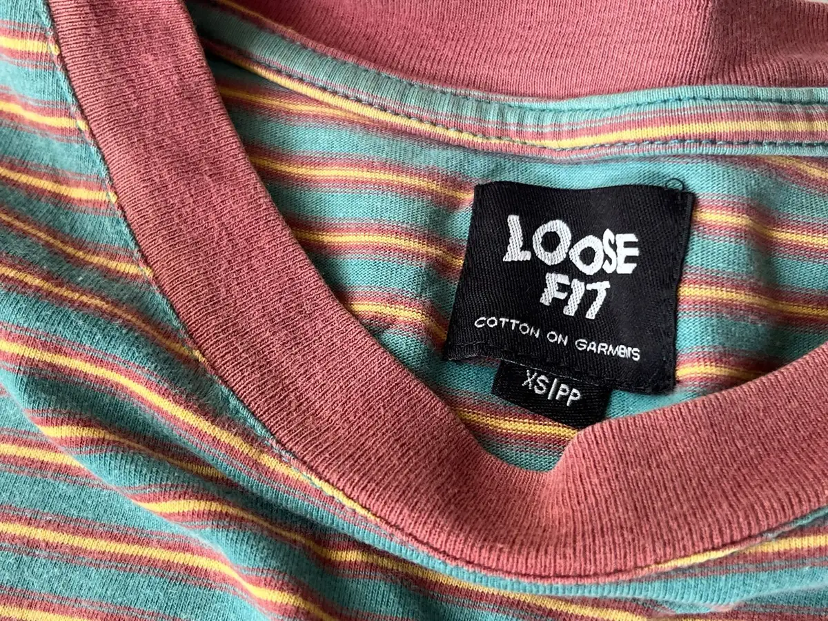 Cotton On Striped Short Sleeve T-Shirt