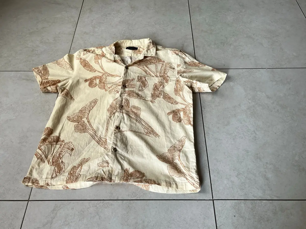 Cotton On Botanical Print Short-Sleeve Shirt