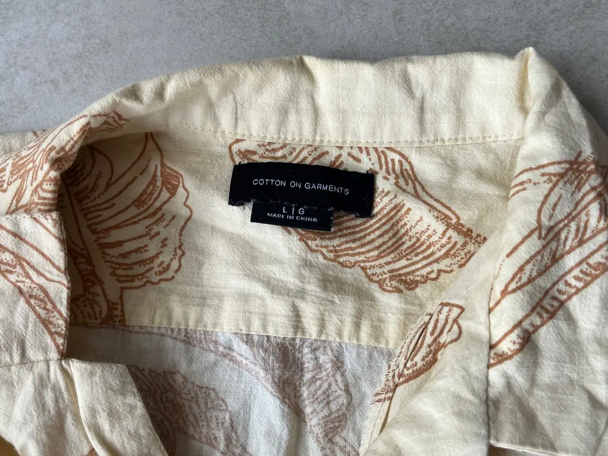 Cotton On Botanical Print Short-Sleeve Shirt