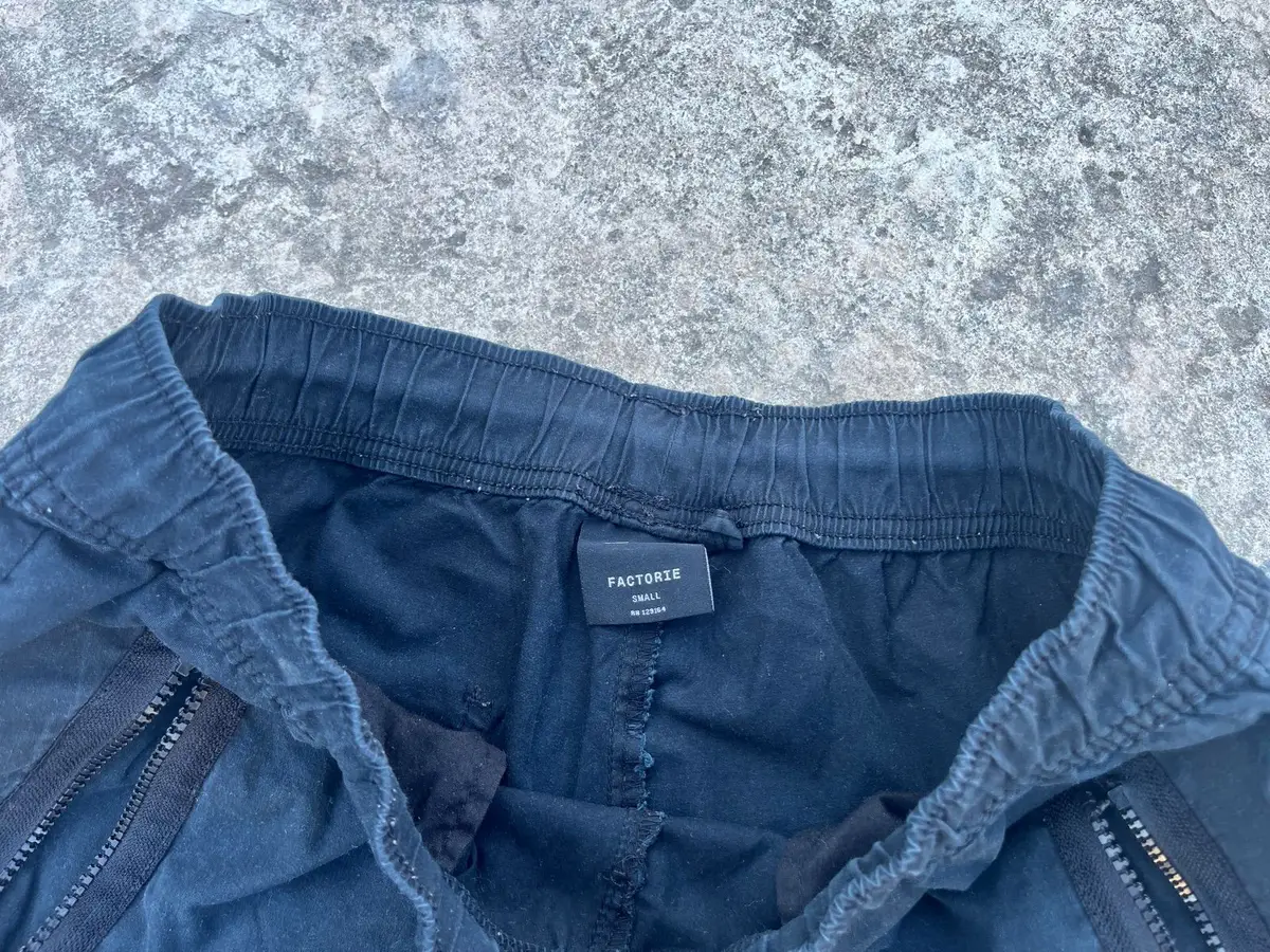 Factorie Black Utility Joggers