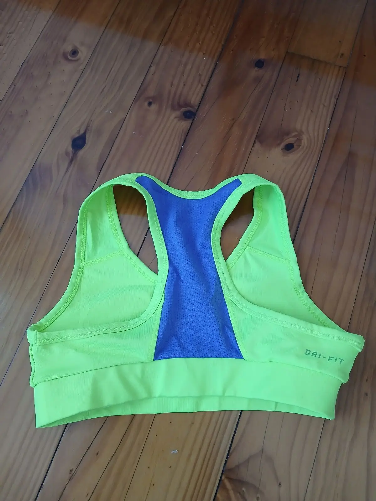 Nike Pro Neon Green Sports Bra